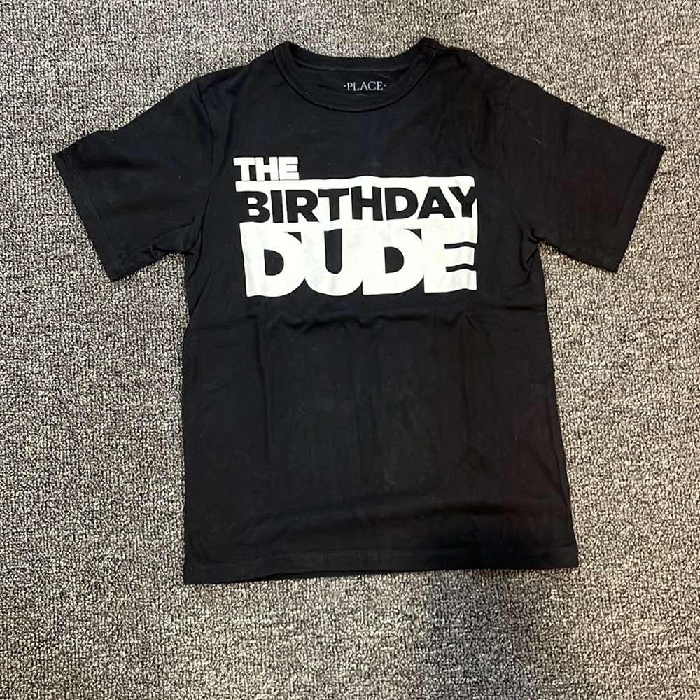 Boys children’s place birthday T-shirt